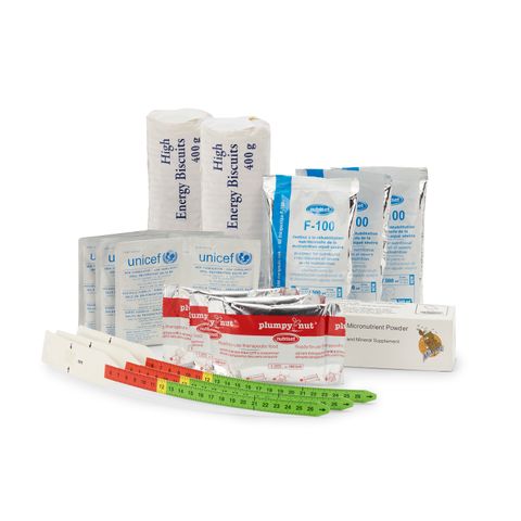 Zásoby pro výživové centrum